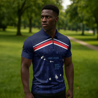 Cape Verde Small Island Big Stage Custom Zipper Polo Shirt Guardian of the Atlantic