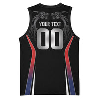 Custom Norway Viking Heritage Basketball Jersey Norge Never Falls Quarterfinal Edition
