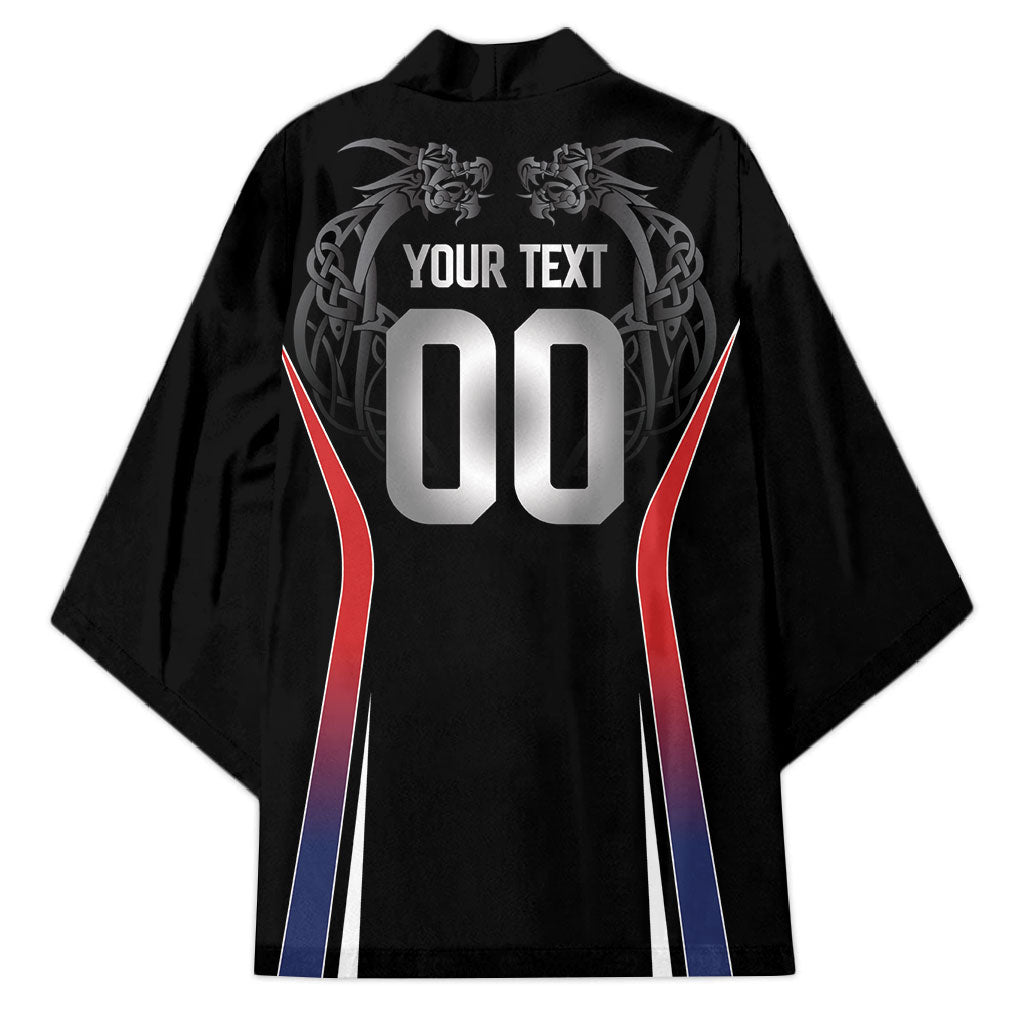 Custom Norway Viking Heritage Kimono Norge Never Falls Quarterfinal Edition