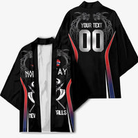 Custom Norway Viking Heritage Kimono Norge Never Falls Quarterfinal Edition