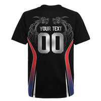 Custom Norway Viking Heritage Rugby Jersey Norge Never Falls Quarterfinal Edition