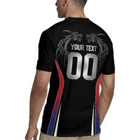 Custom Norway Viking Heritage Rugby Jersey Norge Never Falls Quarterfinal Edition