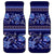 Azerbaijan Car Mats Traditional Pattern Ornament With Flowers Buta Blue LT9 - Wonder Print Shop