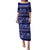 Azerbaijan Puletasi Traditional Pattern Ornament With Flowers Buta Blue - Wonder Print Shop