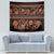 Azerbaijan Tapestry Traditional Pattern Ornament With Flowers Buta Gold - Wonder Print Shop