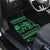 Azerbaijan Car Mats Traditional Pattern Ornament With Flowers Buta Green LT9 - Wonder Print Shop