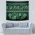 Azerbaijan Tapestry Traditional Pattern Ornament With Flowers Buta Green - Wonder Print Shop