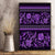 Azerbaijan Canvas Wall Art Traditional Pattern Ornament With Flowers Buta Violet LT9 - Wonder Print Shop