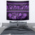 Azerbaijan Tapestry Traditional Pattern Ornament With Flowers Buta Violet - Wonder Print Shop