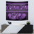 Azerbaijan Tapestry Traditional Pattern Ornament With Flowers Buta Violet - Wonder Print Shop