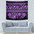 Azerbaijan Tapestry Traditional Pattern Ornament With Flowers Buta Violet - Wonder Print Shop