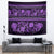 Azerbaijan Tapestry Traditional Pattern Ornament With Flowers Buta Violet - Wonder Print Shop