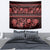 Azerbaijan Tapestry Traditional Pattern Ornament With Flowers Buta Red - Wonder Print Shop