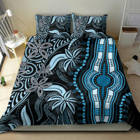 Polynesia Dashiki Bedding Set Polynesia and Africa Traditional Special Together Blue LT9 - Wonder Print Shop
