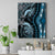 Polynesia Dashiki Canvas Wall Art Polynesia and Africa Traditional Special Together Blue LT9 - Wonder Print Shop