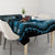 Polynesia Dashiki Tablecloth Polynesia and Africa Traditional Special Together Blue - Wonder Print Shop