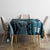 Polynesia Dashiki Tablecloth Polynesia and Africa Traditional Special Together Blue - Wonder Print Shop