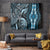 Polynesia Dashiki Tapestry Polynesia and Africa Traditional Special Together Blue - Wonder Print Shop