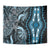Polynesia Dashiki Tapestry Polynesia and Africa Traditional Special Together Blue - Wonder Print Shop