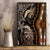Polynesia Dashiki Canvas Wall Art Polynesia and Africa Traditional Special Together Gold LT9 - Wonder Print Shop