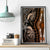 Polynesia Dashiki Canvas Wall Art Polynesia and Africa Traditional Special Together Gold LT9 - Wonder Print Shop