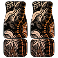 Polynesia Dashiki Car Mats Polynesia and Africa Traditional Special Together Gold LT9 - Wonder Print Shop