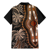 Polynesia Dashiki Family Matching Mermaid Dress and Hawaiian Shirt Polynesia and Africa Traditional Special Together Gold LT9 - Wonder Print Shop