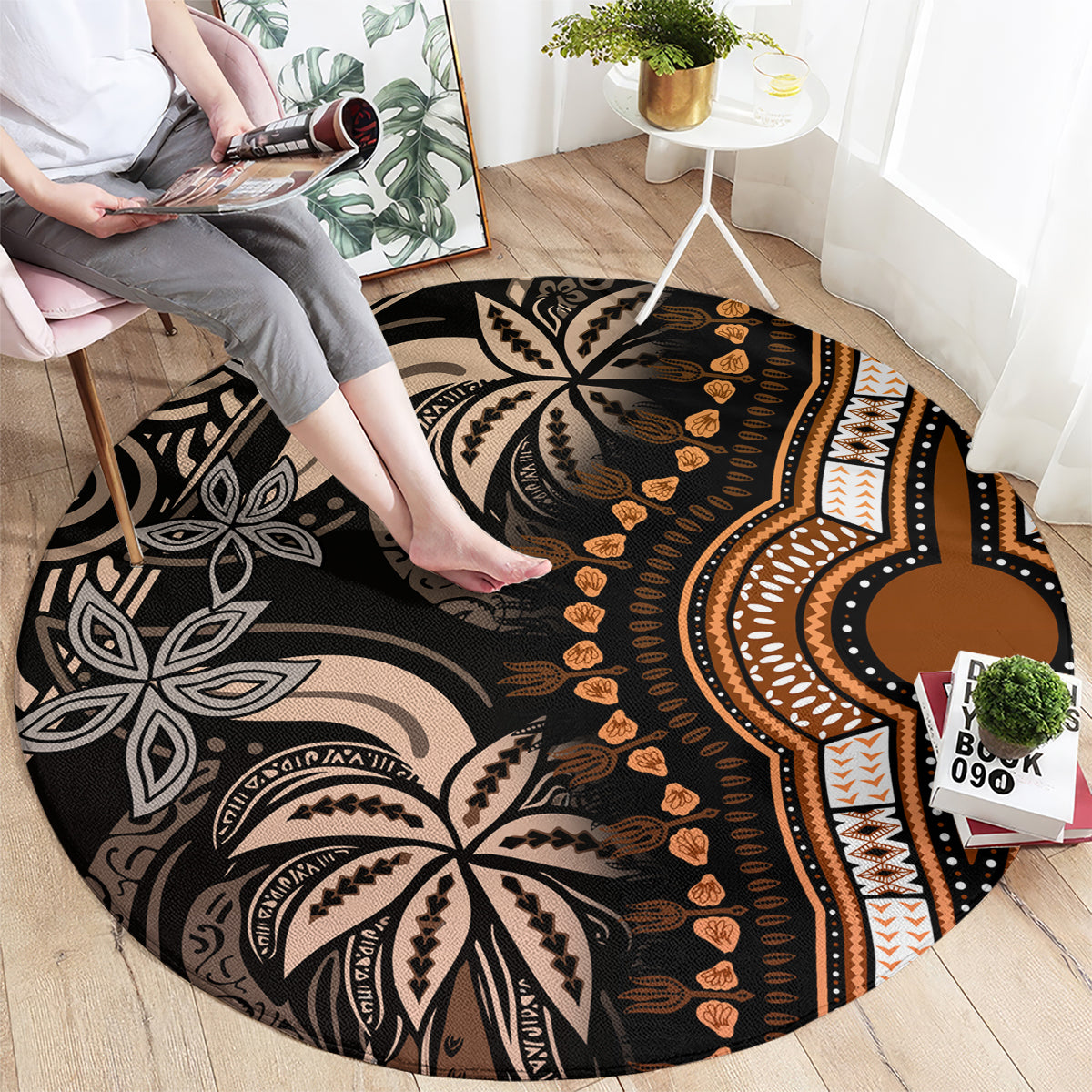 polynesia-dashiki-round-carpet-polynesia-and-africa-traditional-special-together-gold