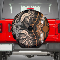 Polynesia Dashiki Spare Tire Cover Polynesia and Africa Traditional Special Together Gold - Wonder Print Shop
