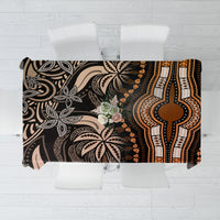 Polynesia Dashiki Tablecloth Polynesia and Africa Traditional Special Together Gold - Wonder Print Shop