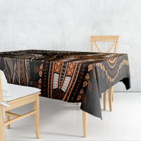 Polynesia Dashiki Tablecloth Polynesia and Africa Traditional Special Together Gold - Wonder Print Shop