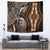 Polynesia Dashiki Tapestry Polynesia and Africa Traditional Special Together Gold - Wonder Print Shop