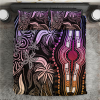Polynesia Dashiki Bedding Set Polynesia and Africa Traditional Special Together Pastel LT9 - Wonder Print Shop