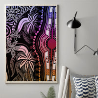 Polynesia Dashiki Canvas Wall Art Polynesia and Africa Traditional Special Together Pastel LT9 - Wonder Print Shop