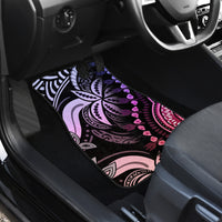 Polynesia Dashiki Car Mats Polynesia and Africa Traditional Special Together Pastel LT9 - Wonder Print Shop