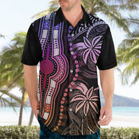 Polynesia Dashiki Hawaiian Shirt Polynesia and Africa Traditional Special Together Pastel - Wonder Print Shop