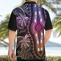 Polynesia Dashiki Hawaiian Shirt Polynesia and Africa Traditional Special Together Pastel - Wonder Print Shop