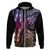 Polynesia Dashiki Hoodie Polynesia and Africa Traditional Special Together Pastel - Wonder Print Shop