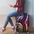 Polynesia Dashiki Luggage Cover Polynesia and Africa Traditional Special Together Pastel - Wonder Print Shop