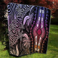 Polynesia Dashiki Quilt Polynesia and Africa Traditional Special Together Pastel - Wonder Print Shop