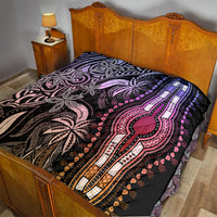 Polynesia Dashiki Quilt Polynesia and Africa Traditional Special Together Pastel - Wonder Print Shop