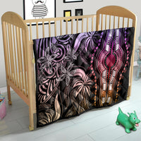 Polynesia Dashiki Quilt Polynesia and Africa Traditional Special Together Pastel - Wonder Print Shop