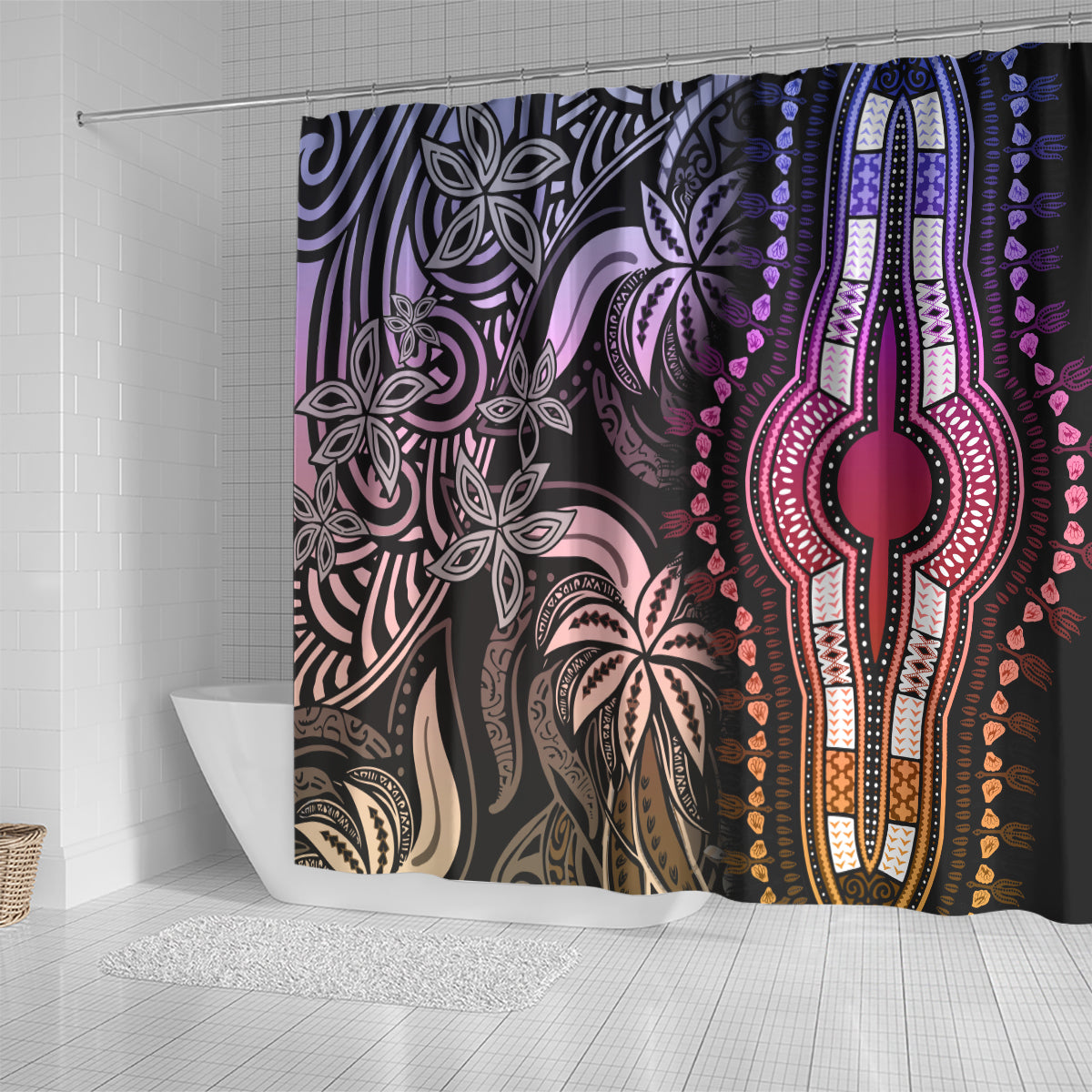 polynesia-dashiki-shower-curtain-polynesia-and-africa-traditional-special-together-pastel