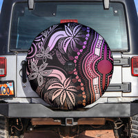 Polynesia Dashiki Spare Tire Cover Polynesia and Africa Traditional Special Together Pastel - Wonder Print Shop
