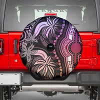 Polynesia Dashiki Spare Tire Cover Polynesia and Africa Traditional Special Together Pastel - Wonder Print Shop