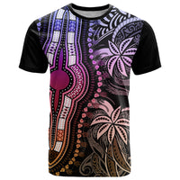 Polynesia Dashiki T Shirt Polynesia and Africa Traditional Special Together Pastel - Wonder Print Shop