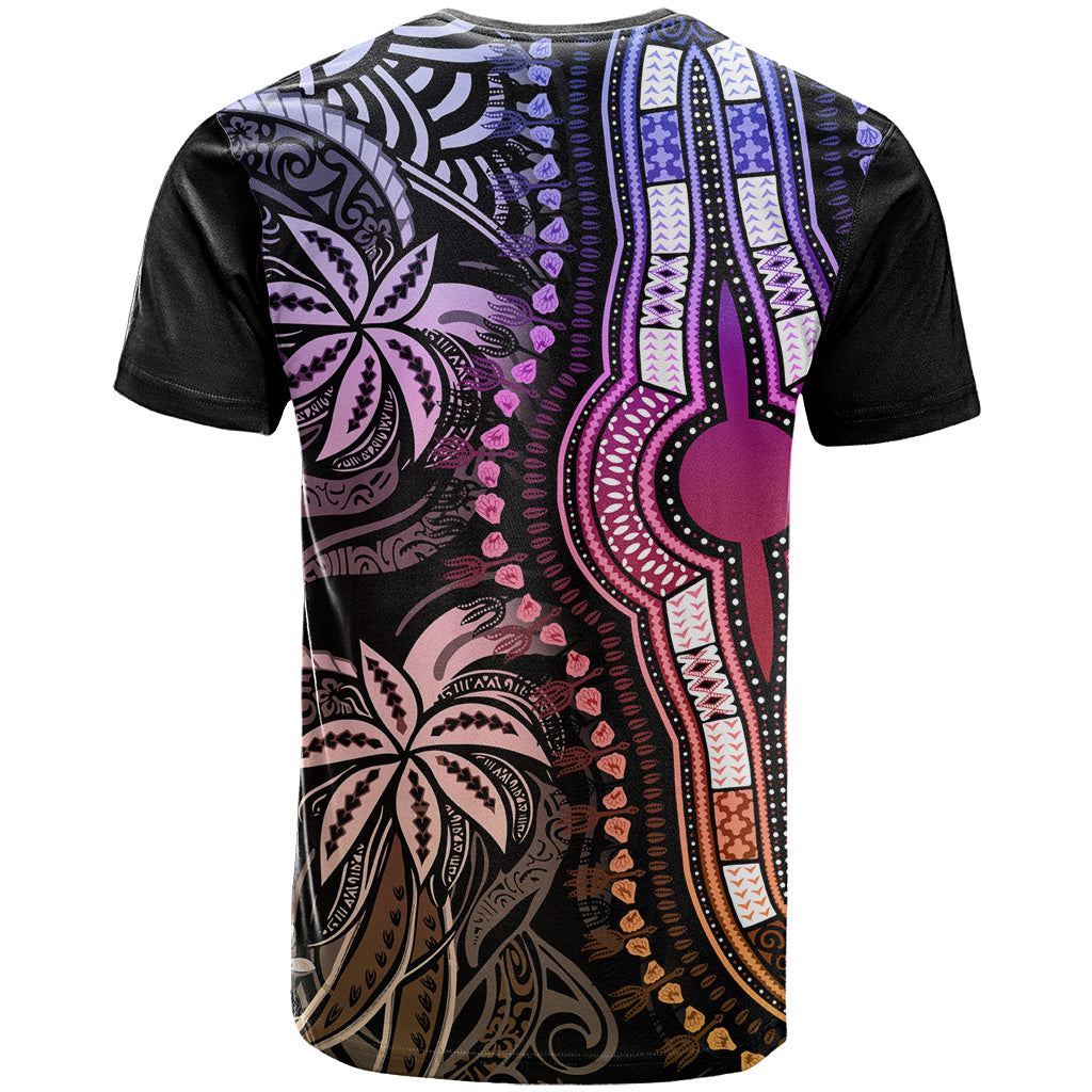 Polynesia Dashiki T Shirt Polynesia and Africa Traditional Special Together Pastel - Wonder Print Shop