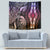 Polynesia Dashiki Tapestry Polynesia and Africa Traditional Special Together Pastel - Wonder Print Shop