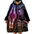Polynesia Dashiki Wearable Blanket Hoodie Polynesia and Africa Traditional Special Together Pastel - Wonder Print Shop