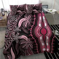 Polynesia Dashiki Bedding Set Polynesia and Africa Traditional Special Together Pink LT9 - Wonder Print Shop